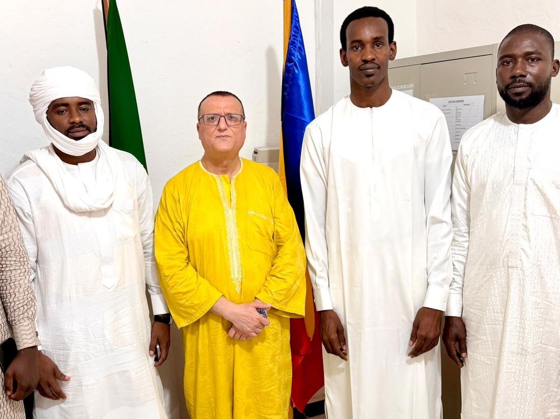Rencontre à l’Ambassade d’Algérie au Tchad.